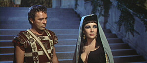 Richard Burton and Elizabeth Taylor as Anthony & Cleopatra